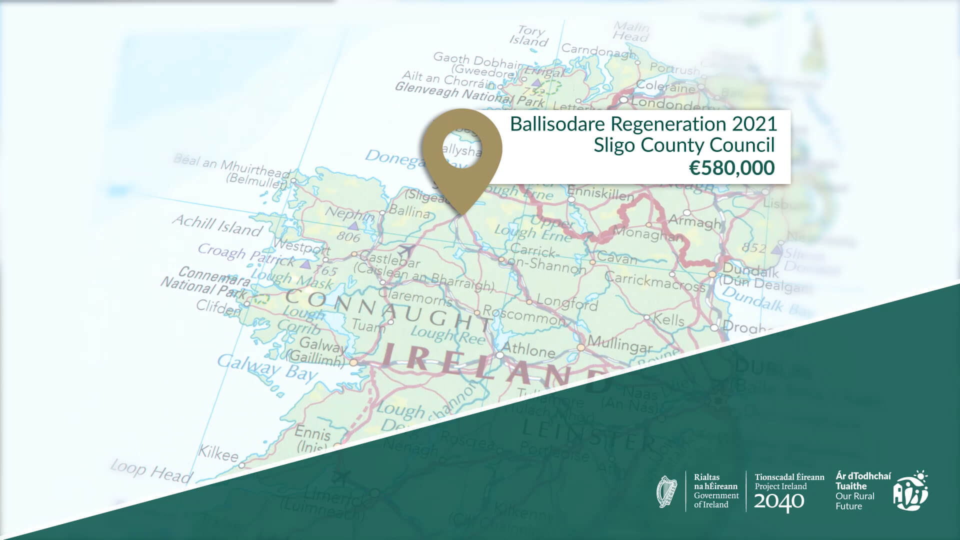 Our Rural Future: Minister Humphreys announces €580,000 for landmark regeneration project in Ballisodare